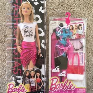 Be Your Self Barbie + Extra Outfit